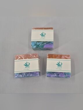Ailiyz All Natural Bar Soap 4 Bars 100g Reduce Acne Fade Scars